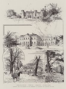 Addington Park, a residência dos arcebispos de Canterbury, agora anunciada para venda