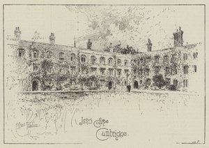 Faculdade de Jesus, Cambridge de Joseph Holland Tringham