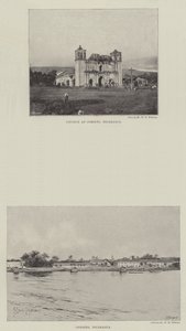 Esboços da Nicarágua de Joseph Holland Tringham