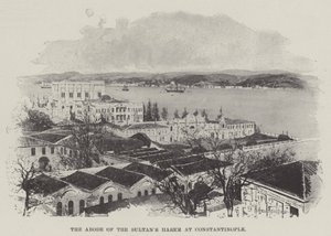 A Morada do Harém do Sultão em Constantinopla de Joseph Holland Tringham