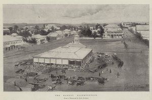 O mercado, Bloemfontein de Joseph Holland Tringham
