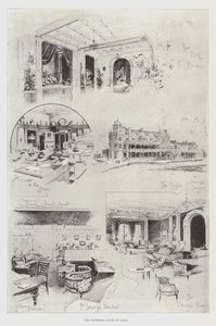 O Lodge Viceregal em Simla de Joseph Holland Tringham