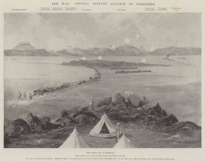 A guerra, avanço do general francês em Colesberg