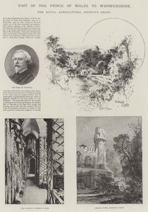 Visita do Príncipe de Gales a Warwickshire de Joseph Holland Tringham