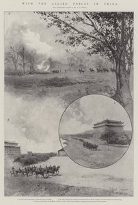 Com as forças aliadas na China de Joseph Holland Tringham