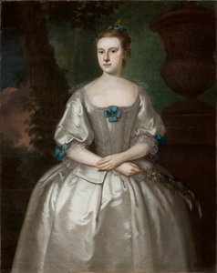 Retrato de Hannah Babcock Bours, 1759 (ver 183416 para par)