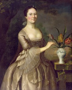 Retrato de uma mulher (chamada sra. Davenport) c.1762
