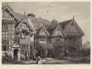 Speke Hall, o jardim da frente, Lancashire de Joseph Josiah Dodd