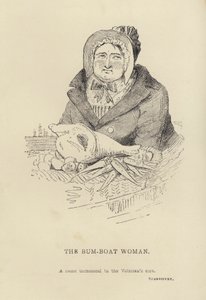 Kenny Meadows: The Bum-Boat Woman (gravura)