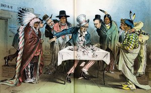 Nossa política indiana, uma casa de cartas, 1881