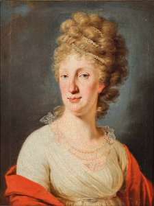 Retrato de Maria Teresa de Nápoles e Sicília 1772-1807.