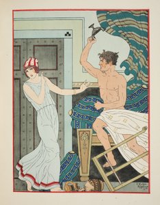 Raiva Colérica, ilustração de "Os Trabalhos de Hipócrates", 1934
