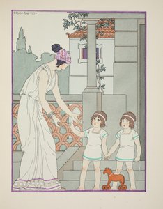 Gêmeos idênticos, ilustração de &39;The Works of Hipócrates&39;, 1934 de Joseph Kuhn Regnier