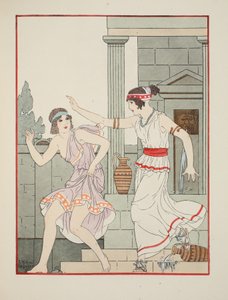 Golpeado com o apartamento da mão, ilustração de &39;The Works of Hippocrates&39;, 1934 de Joseph Kuhn Regnier