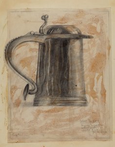 Caneca prateada de Joseph Leboit