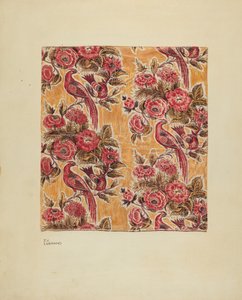 Chintz Esmaltado Amarelo, c. 1939.
