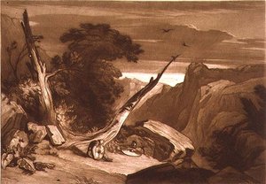 Da "Rainha das Fadas" de Spenser, do "Liber Studiorum", gravado por T. Hodgetts
