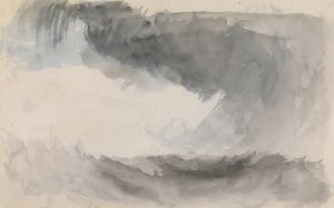 Uma tempestade no mar de Joseph Mallord William Turner