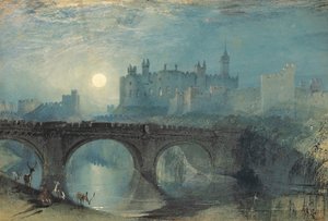 Castelo de Alnwick, c. 1829 de Joseph Mallord William Turner