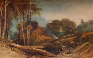 Castelo de Beeston, Cheshire, c1839, 1938 de Joseph Mallord William Turner