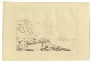 Costa de Yorkshire (gravura) de Joseph Mallord William Turner
