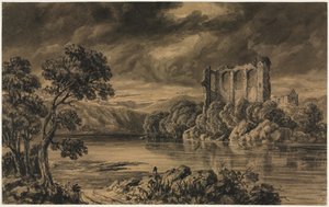 Castelo de Egremont, Cumberland. de Joseph Mallord William Turner