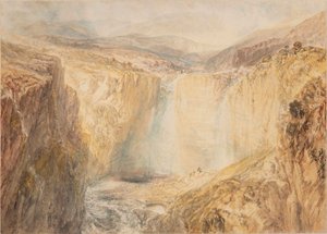 As quedas de água do Tees, Yorkshire de Joseph Mallord William Turner