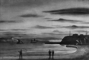 Cena portuária de Joseph Mallord William Turner