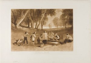 Truques Juvenis, placa 22 do Livro de Estudos de Joseph Mallord William Turner