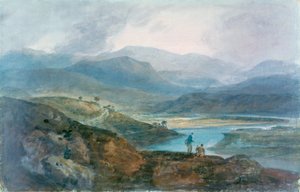 Lake, Escócia, 1801-1802. de Joseph Mallord William Turner