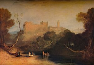 Palácio de Linlithgow, Escócia, c1810, 1938 de Joseph Mallord William Turner
