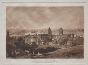 Londres de Greenwich de Joseph Mallord William Turner