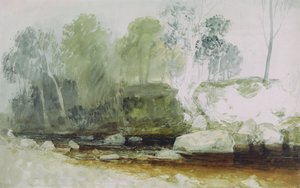 On the Washburn: A Study, c.1815 (aquarela e grafite no papel) de Joseph Mallord William Turner