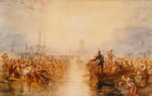 Saint-Vaast-La-Hougue, Normandia de Joseph Mallord William Turner