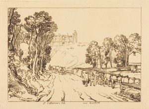 Colina de Santa Catarina perto de Guildford de Joseph Mallord William Turner