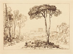 Cena na Campagna de Joseph Mallord William Turner