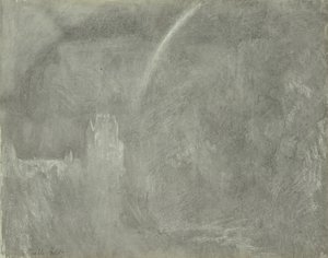 Schloss Eltz (giz no papel) de Joseph Mallord William Turner