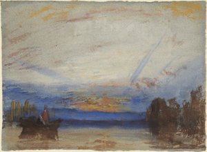 Pôr do sol de Joseph Mallord William Turner