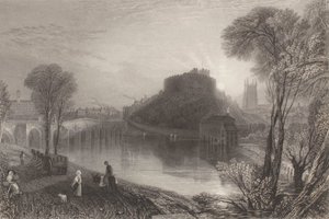Castelo de Tamworth, Staffordshire de Joseph Mallord William Turner