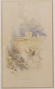 A torre de Bowes, c.1833 de Joseph Mallord William Turner