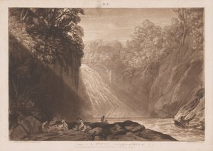 O desenho do Clyde de Joseph Mallord William Turner