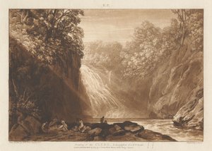 O desenho do Clyde de Joseph Mallord William Turner