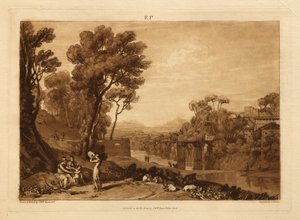 A mulher e o pandeiro de Joseph Mallord William Turner
