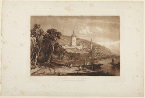 Cidade de Thun, Suíça de Joseph Mallord William Turner