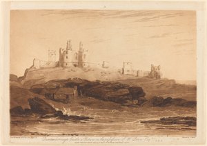 Castelo de Dunstanburgh de Joseph Mallord William Turner and Charles Turner