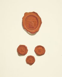 Selos do Hospital de São Pedro (aguarela sobre papel) de Joseph Manning