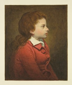 Suposto retrato de Chatterton (na verdade o filho de Morris, o artista) em St Mary Redcliffe de Joseph Manning
