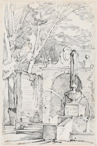 Fonte de Pomona nos Jardins da Villa d