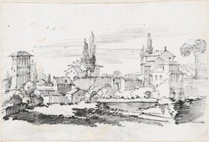Casas na Itália de Joseph Marie Vien
