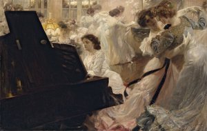 Bal blanc, em 1903 (óleo sobre tela)